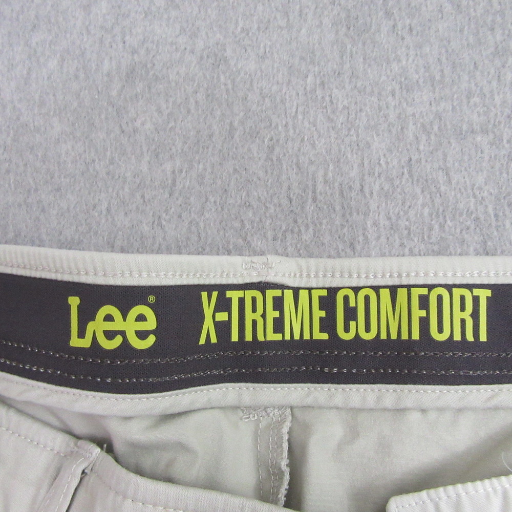 Lee Mens Chino Pants 42 x 32 Beige X-Treme Comfort Stretch Straight Leg - Picture 5 of 10